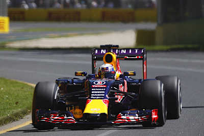 Daniel Ricciardo im Red Bull Racing-Renault