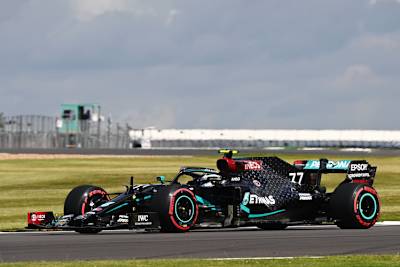 Valtteri Bottas war im dritten freien Training in Silverstone der Schnellste