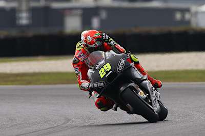 Iannone auf der neuen Ducati für 2016