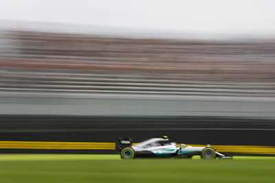 Nico Rosberg war auch am Nachmittag der schnellste Mann auf der Piste