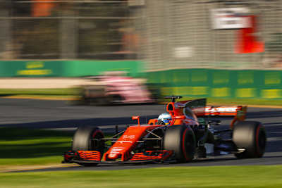 Fernando Alonso im Albert-Park