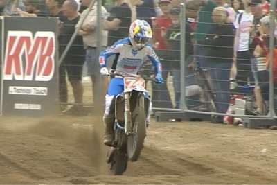 Kay de Wolf gewann das Qualifikationsrennen in Lommel