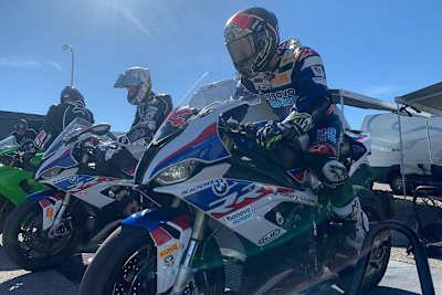 Marcel Schrötter und Jonas Folger in Almería 