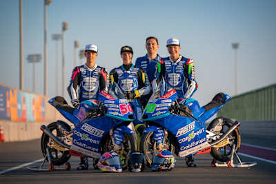 Tim Jüstel mit Jason Dupasquier, Dirk Geiger und Barry Baltus (v.l.n.r.)