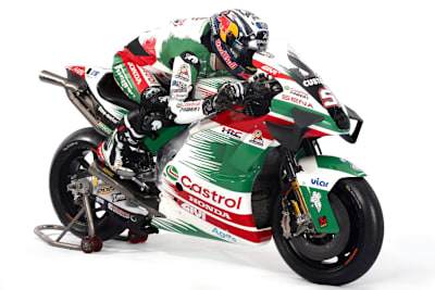 Cleanes Design in den Farben von Hauptsponsor Castrol für Johann Zarco