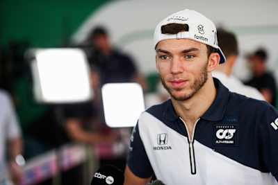 Pierre Gasly sagt über die vielen Medientermine, die er als Formel-1-Pilot wahrnehmen muss: «Ich schätze, das gehört zum Job dazu»