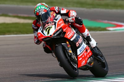 Chaz Davies fährt in Imola einmalig