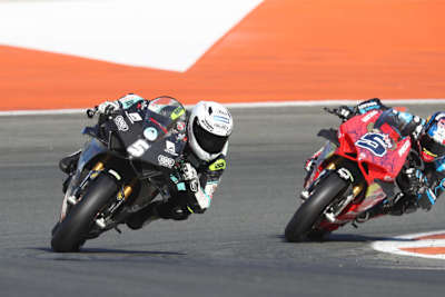 Philipp Öttl (li.) und Johann Zarco