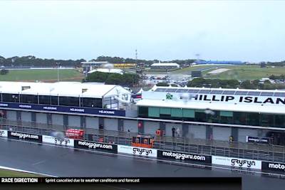 Das Wetter lässt keinen MotoGP-Sprint auf Phillip Island zu