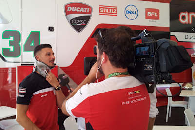 Davide Giugliano will Ende November wieder Motorrad fahren