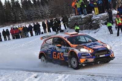 Hermann Neubauer gewann in diesem Jahr die Jännerrallye