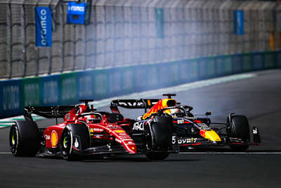 Charles Leclerc gegen Max Verstappen