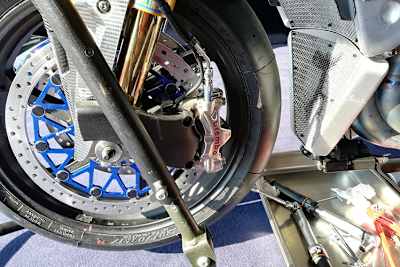 Die neue Brembo-Bremse an Lavertys BMW