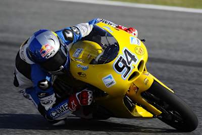 Konnte in Assen nur wenige Runden drehen: Jonas Folger