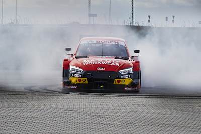 Tom Kristensen im neuen Audi
