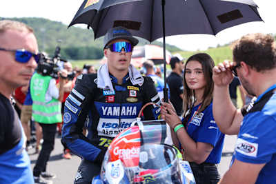Andreas Kofler fährt normal eine Yamaha