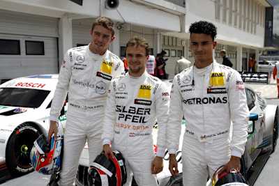 Paul di Resta, Lucas Auer und Pascal Wehrlein