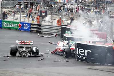 Crash von Mick Schumacher in Monaco