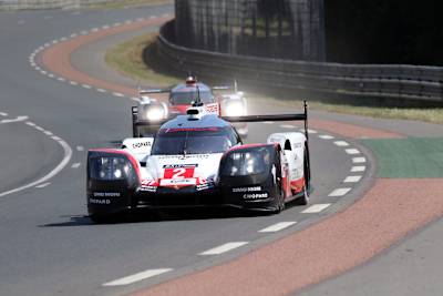 Der Porsche 919 Hybrid von Timo Bernhard, Earl Bamber und Brendon Hartley