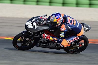 Bendsneyder auf der KTM in Valencia