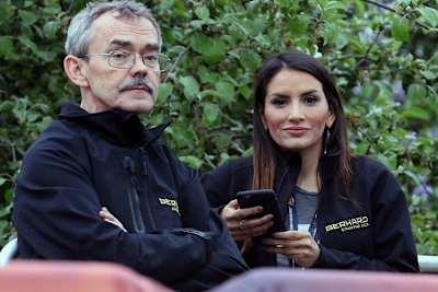 Marcel Gerhard mit Tochter Agostina