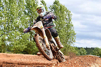 Wieso darf ein Motocrossler nicht trainieren?