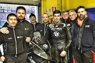 Jordi Torres fuhr in Vallelunga im neutralen Leder