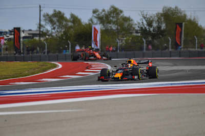 Max Verstappen und Charles Leclerc