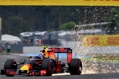 Max Verstappen: «Es ist definitiv eine Überraschung, dass wir auf dieser Strecke näher an Mercedes dran sind»