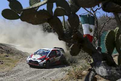 Jari-Matti Latvala im Toyota Yaris WRC in Mexiko