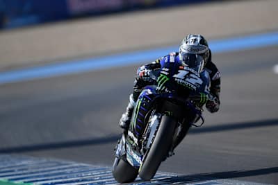 Maverick Viñales fuhr im FP1 Bestzeit