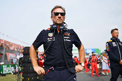 Red Bull Racing-Teamchef Christian Horner