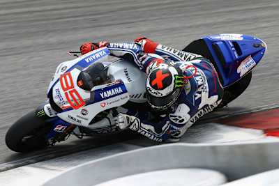 Auf die Bestzeit von Alvaro Bautista verlor Jorge Lorenzo 0,3 sec