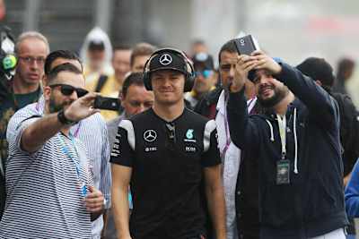 Nico Rosberg war im dritten Training der Schnellste
