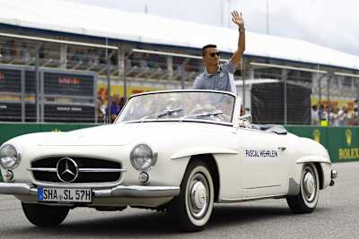 Pascal Wehrlein ist zufrieden mit seiner Deutschland-GP-Premiere