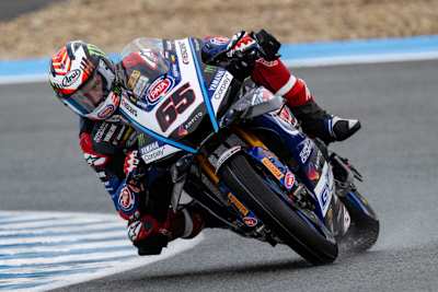 Jonathan Rea fuhr im Nassen überragend