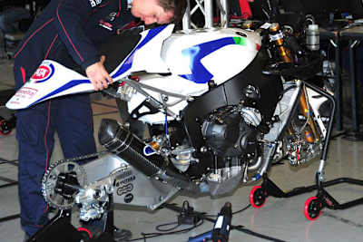 Die Honda Fireblade bekam eine andere Gabel