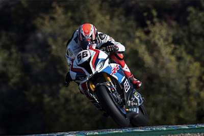 Tom Sykes in Jerez