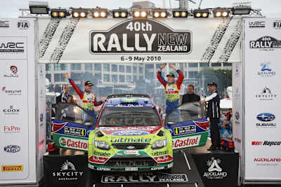 Latvala gewann die Rallye Neuseeland in diesem Jahr