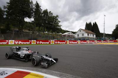 Jenson Button in der La Source