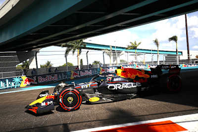 Max Verstappen kam im Miami-Qualifying nicht über den dritten Platz hinaus