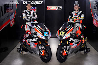 Das Intact-Team 2017: Marcel Schrötter und Sandro Cortese