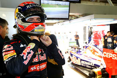 Max Verstappen steigt heute wieder in den Toro Rosso