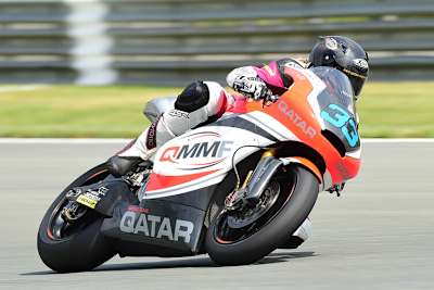 Nina Prinz auf dem Sachsenring