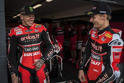 Scott Redding (li.) und Chaz Davies