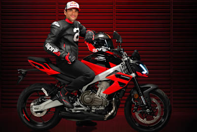 Jorge Martin mit der Aprilia Tuono 457