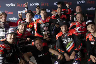 Aprilia bot (fast) alle seine Stars auf
