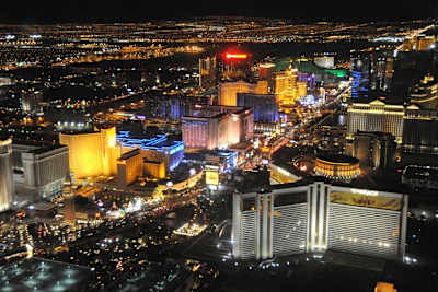 Las Vegas ist ein Touristenmagnet