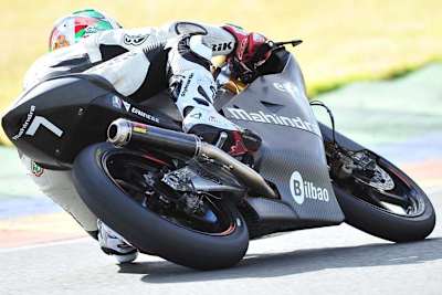 Efren Vazquez auf der neuen Mahindra