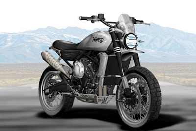 Norton Atlas 650: Mittellklasse-Strassenmotorrad im derzeit modischen Scrambler-Look